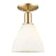 Option Champagne Bronze / Matte White
