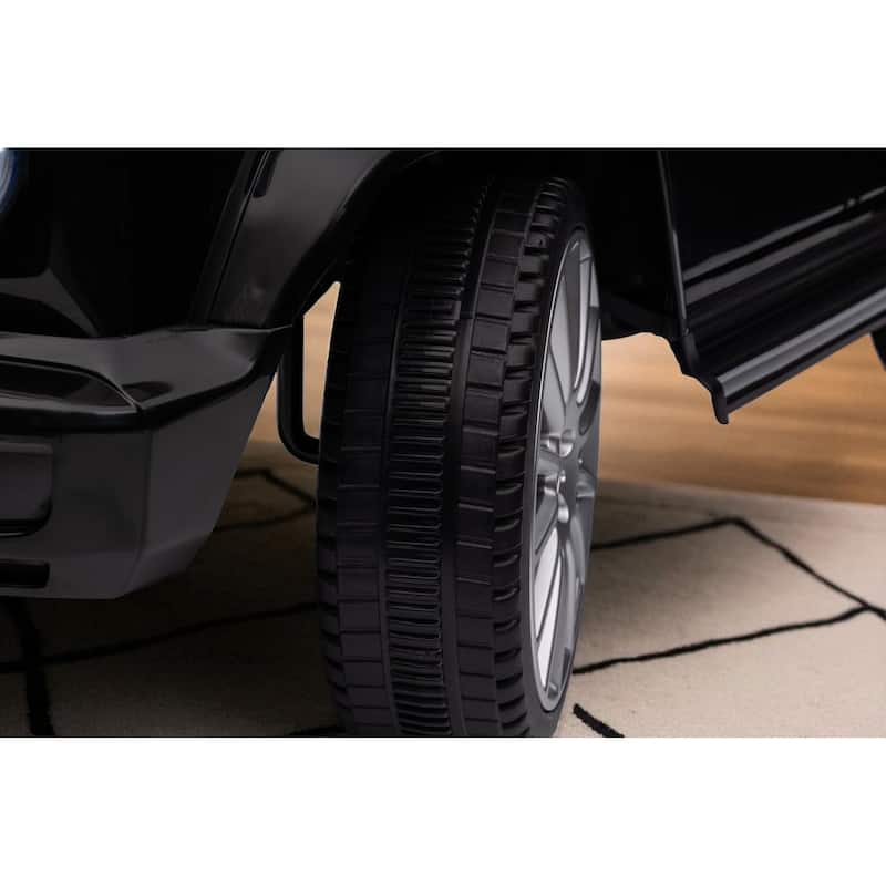 Licensed Mercedes-Benz G500 24V Kids Ride On Car with Remote, 3 Speeds, Bluetooth Music, LED Lights, USB/MP3 & Safety Belt