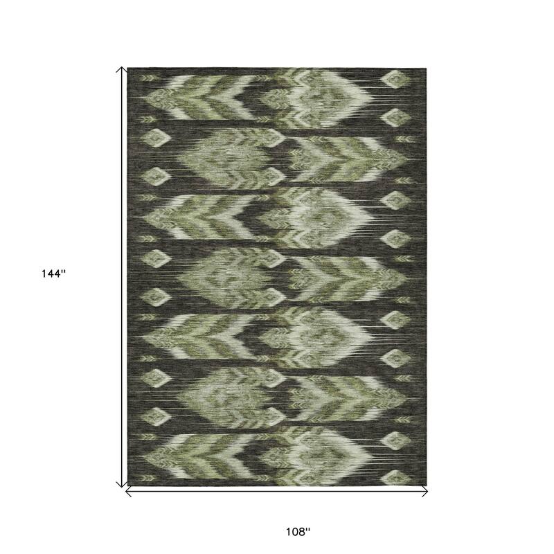 HomeRoots Southwestern Transitional Rectangle Outdoor Rug