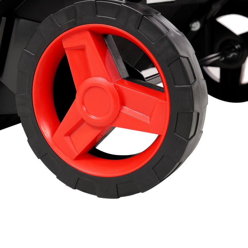 20inch Corded Electric Snow Thrower with LED,120V/60HZ,15 Amp Motor,30FT Throwing Distance - N/A