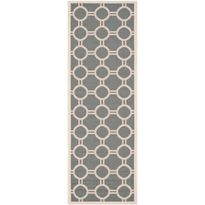 SAFAVIEH Courtyard Nira Indoor/ Outdoor Waterproof Patio Backyard Rug