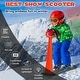 preview thumbnail 5 of 18, 1-Rider Snow Scooter with Grip Handle - 37" x 10" x 31" (L x W x H)