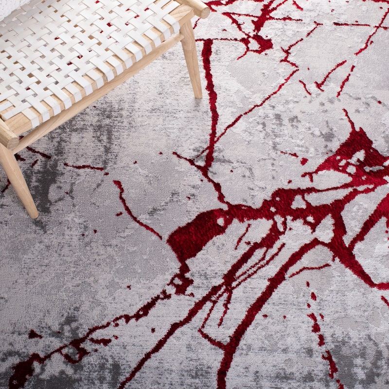 SAFAVIEH Amelia Fietje Modern Abstract Distressed Rug