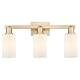 Option Champagne Bronze / Matte White