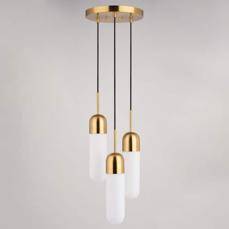 Vaxcel Lighting P0422 3 Light 10" Wide Suspension Mini Pendant