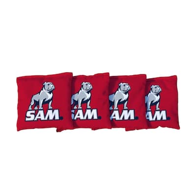 Samford Red Cornhole Bags