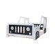 preview thumbnail 16 of 16, Twin Size Classic Car-Shaped Bed,Platform Bed with Wheels and Headboard and Footboard