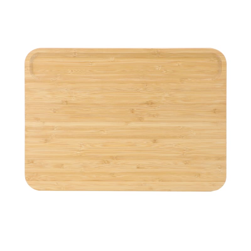 MegaChef 3 Piece Bamboo Cutting, Prep and Serving Boards