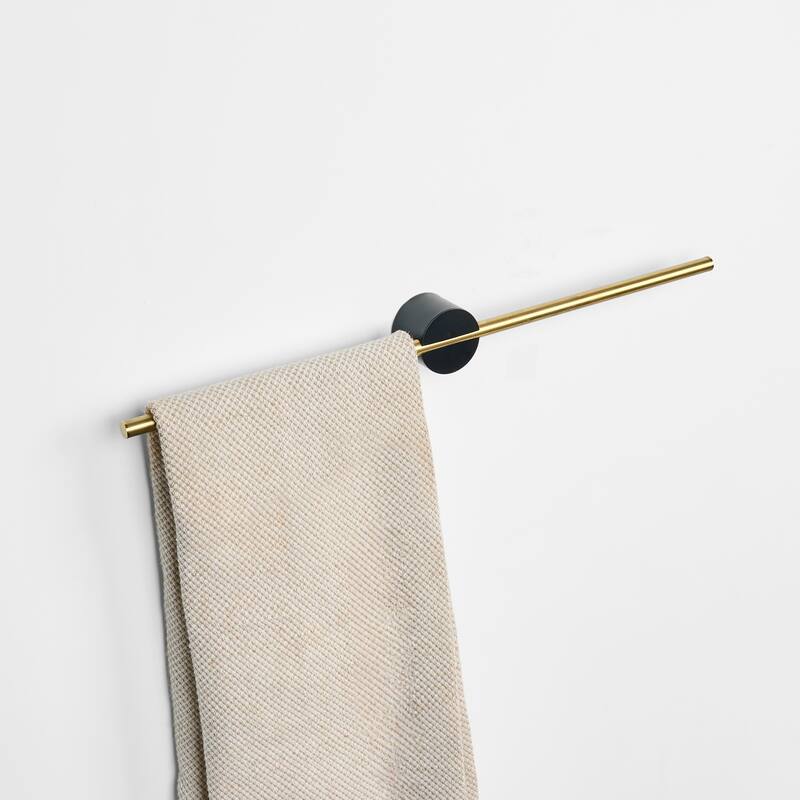 Modern Wall-Mounted Towel Bar - Easy To Install Bathroom Hardware - 1.96'' H X 1.57'' L X 19.68'' D