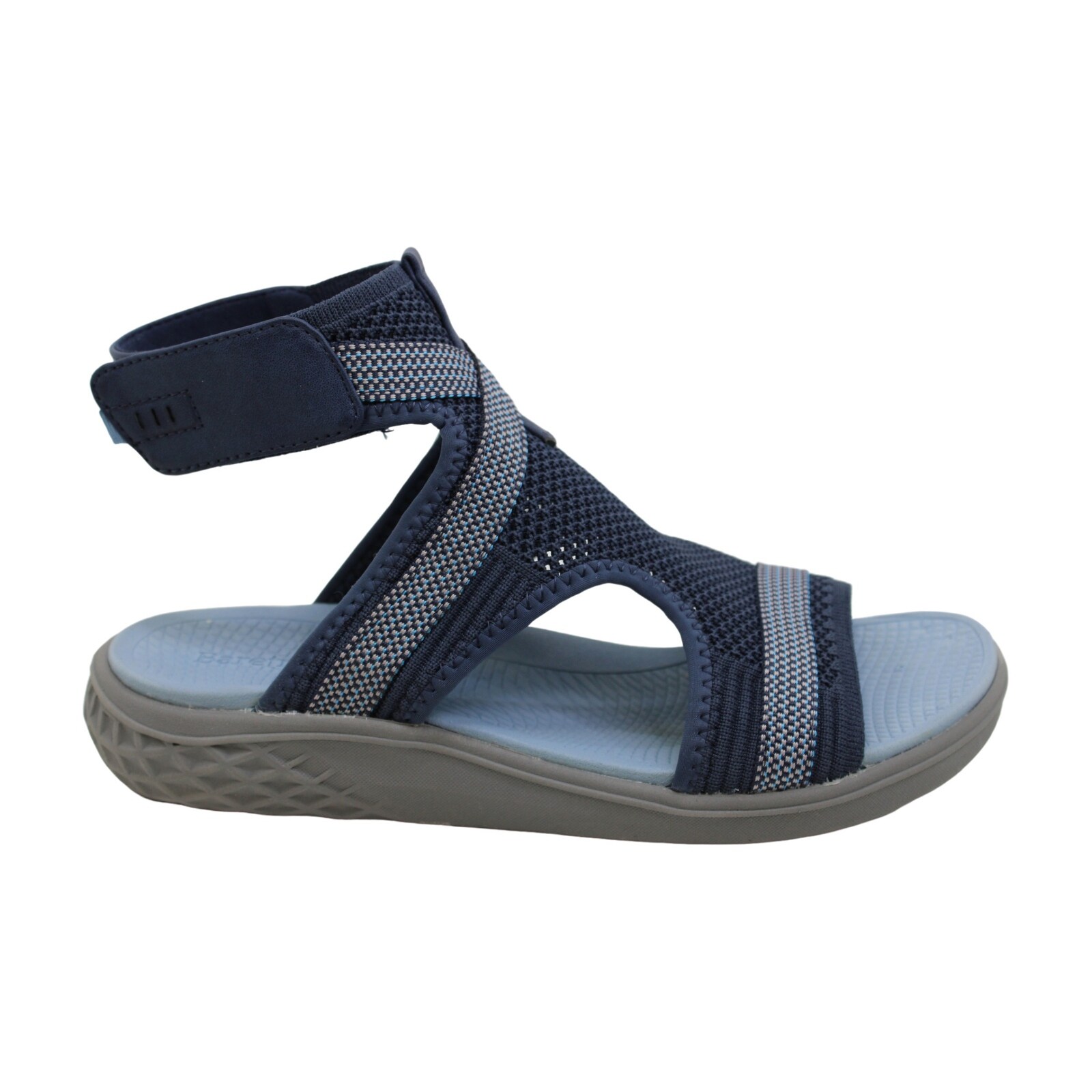 canvas peep toe sandals