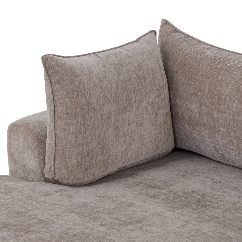 Poly & Bark Milo Left-facing Sleeper Sectional