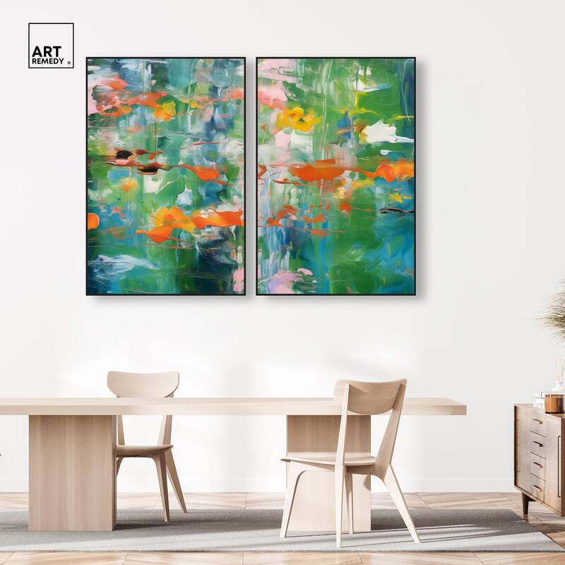 Jungle Serenade Canvas Set of 2 by Art Remedy