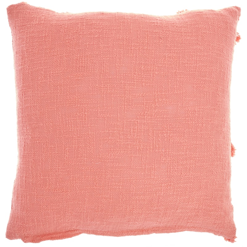 Mina Victory Distressed Diamond Boho Throw Pillow