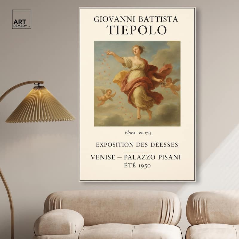 Goddess of Spring Canvas by Art Remedy