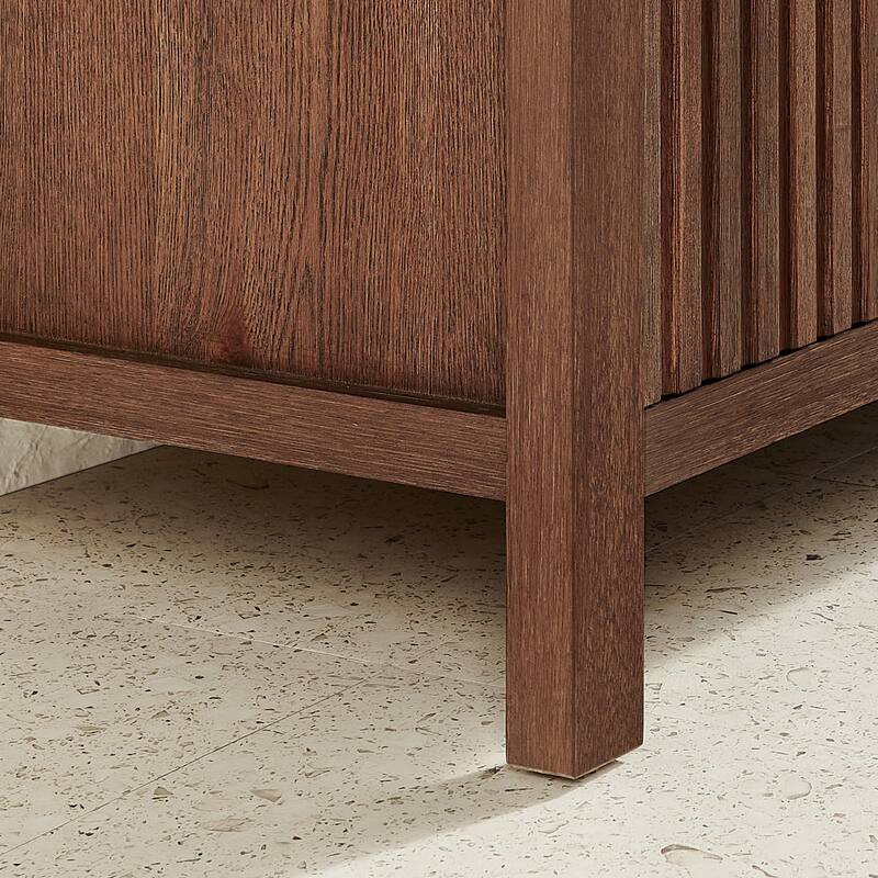 Shenzhen Solid Wood Bathroom Storage Cabinet