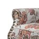 preview thumbnail 5 of 5, Armchair with Nailhead Trim and Turned Legs