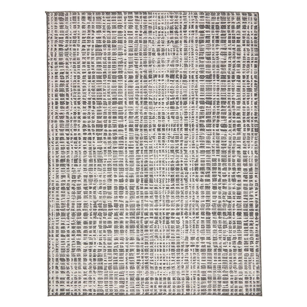 Terra by Obeetee Resort Grid Rug
