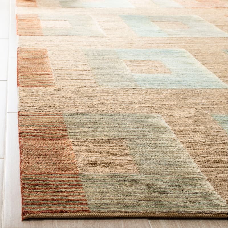 SAFAVIEH Hand-knotted Santa Fe Wivi Modern Wool Rug