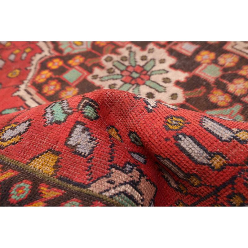 ECARPETGALLERY Hand-knotted Andelz Red Wool Rug - 3'1 x 4'9