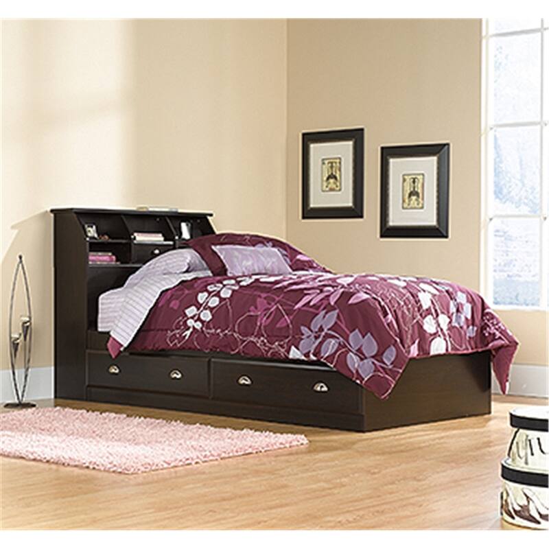 Twin Storage Bed with Drawers - Modern Style Platform Bed Frame - Under Bed Storage Solution