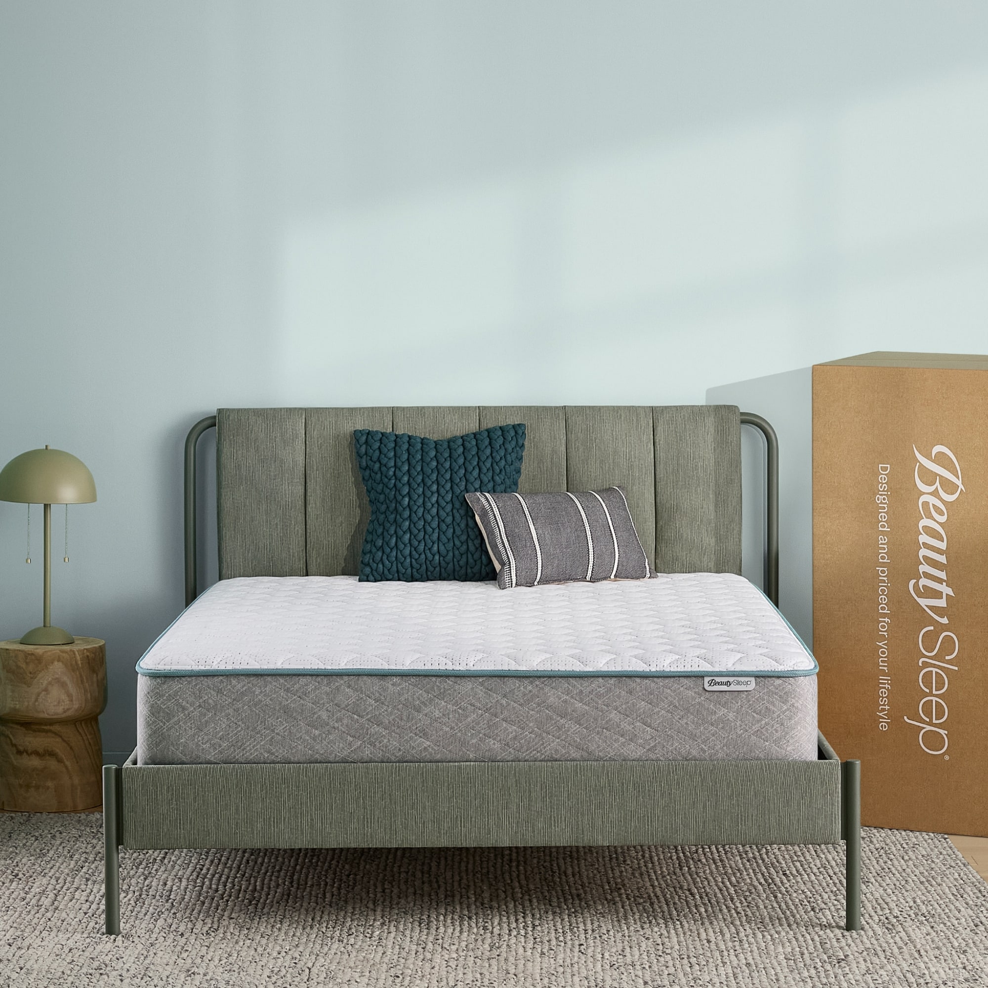 Beauty Sleep by Beautyrest Slumber Time 10" Memory Foam Firm Mattress in a Box