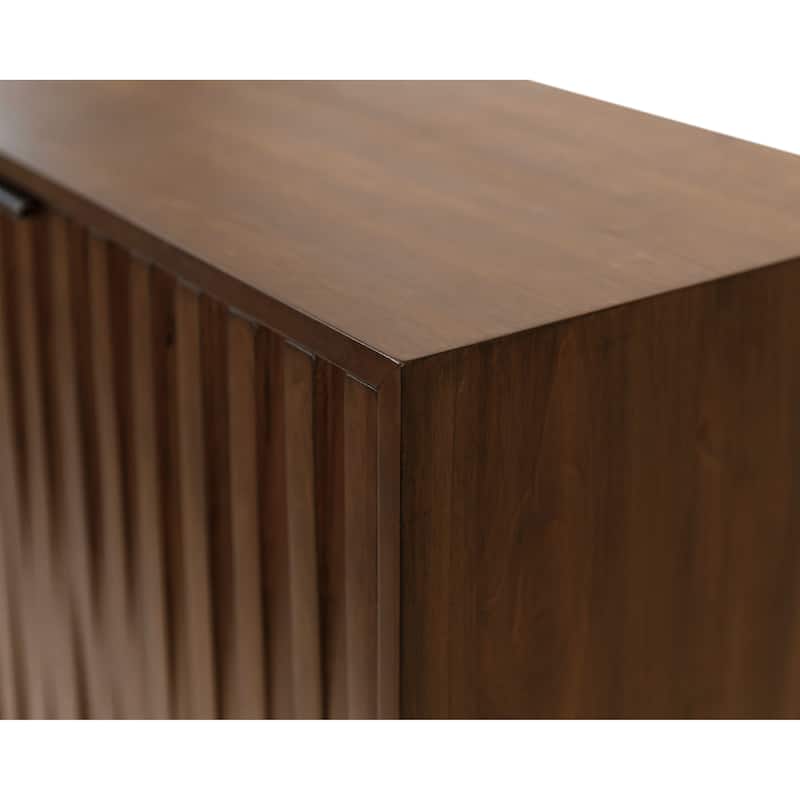 Mid-century Modern Console/Credenza, Office Console, Accent Credenza, Brown