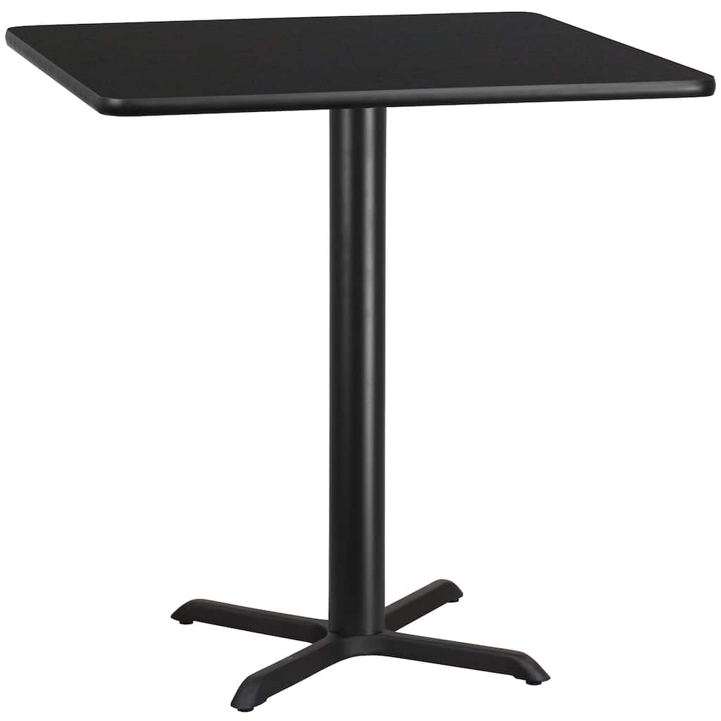 42'' Square Laminate Table Top with 33'' x 33'' Table Height Base - 42"