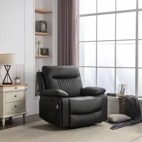 Ebello Comfy Power Lift Recliner with Massage And Heated for Elderly