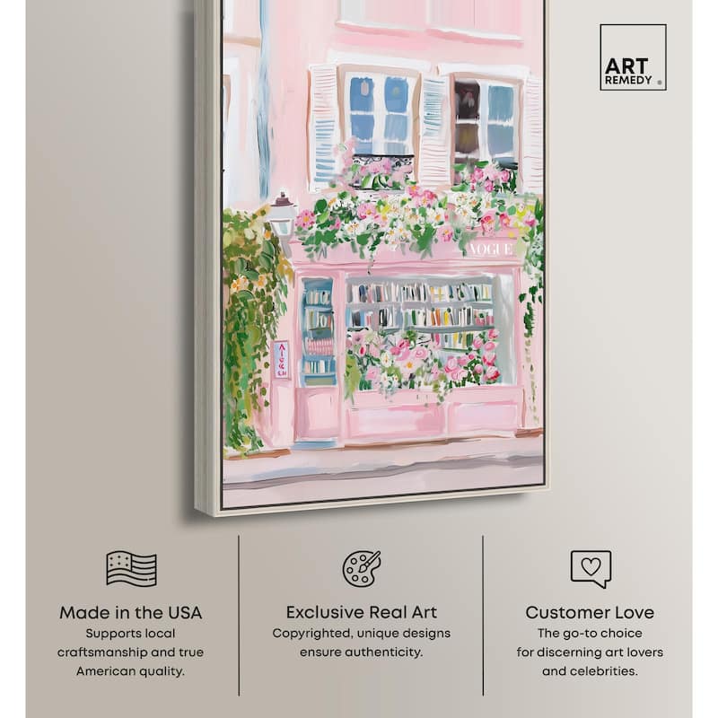 Little Magazine Store Canvas by Art Remedy