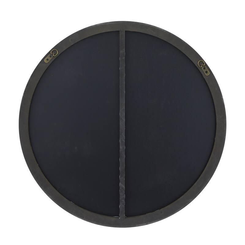 Black, White or Gold Wood Wall Mirror with Thin Frame