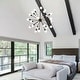 preview thumbnail 4 of 16, Sputnik Chandelier Mid Century Modern Brushed Nickel Chandeliers Industrial 24-Light Starburst Pendant Light