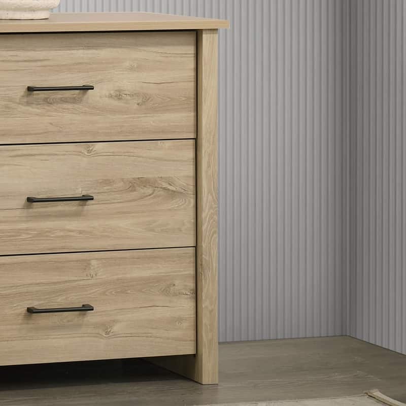 Celeste 57"W 6-Drawer Dresser with Handles