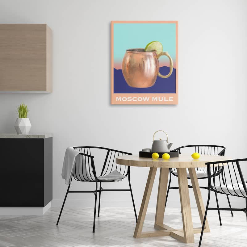 Stupell Moscow Mule over Landscape Canvas Wall Art Design By Matthew Piotrowicz