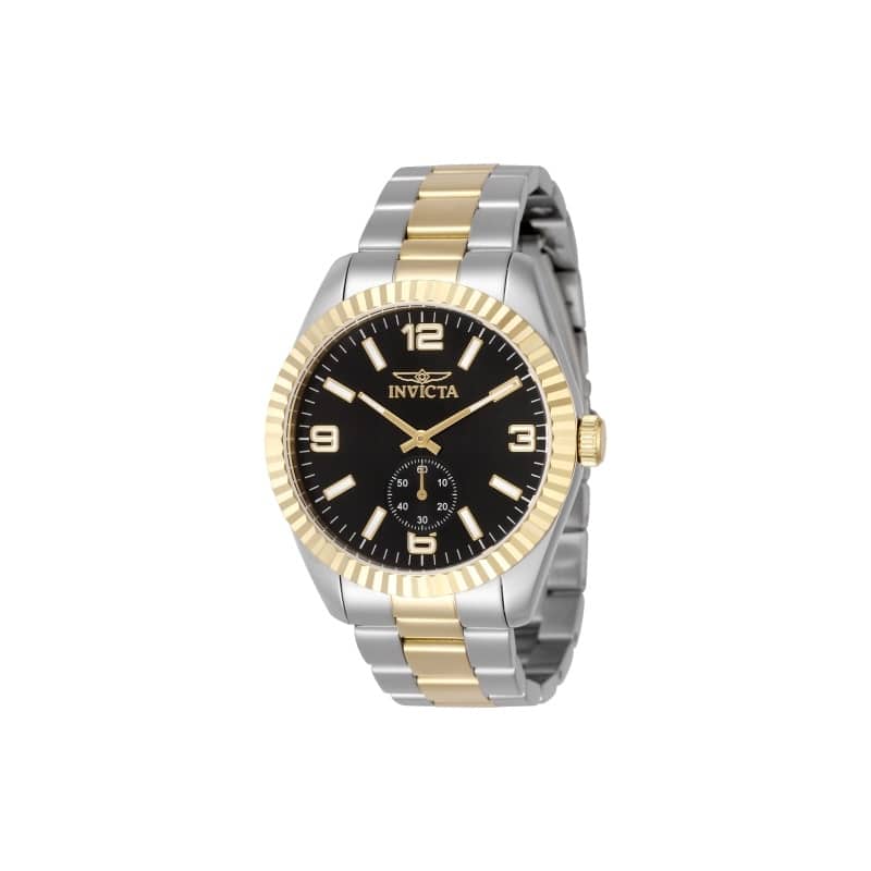 Invicta Men's 49384 Specialty Quartz Multifunction Black Dial Watch