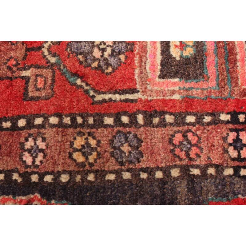 ECARPETGALLERY Hand-knotted Kayseri Red Wool Rug - 4'4 x 6'5