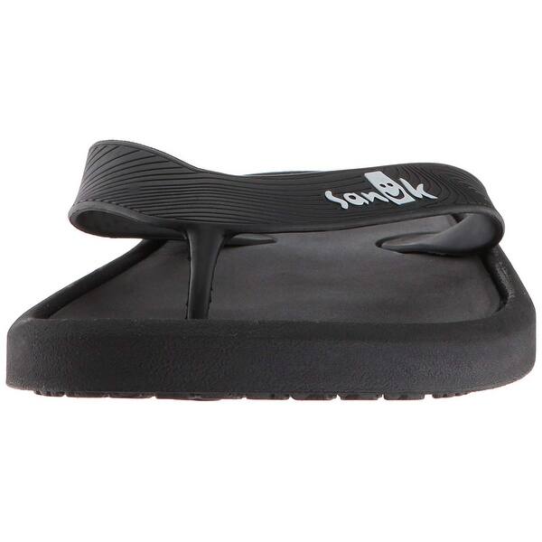 Shop Sanuk Mens Sanuk Mens Sidewalker Flip Flop Slip On Open Toe