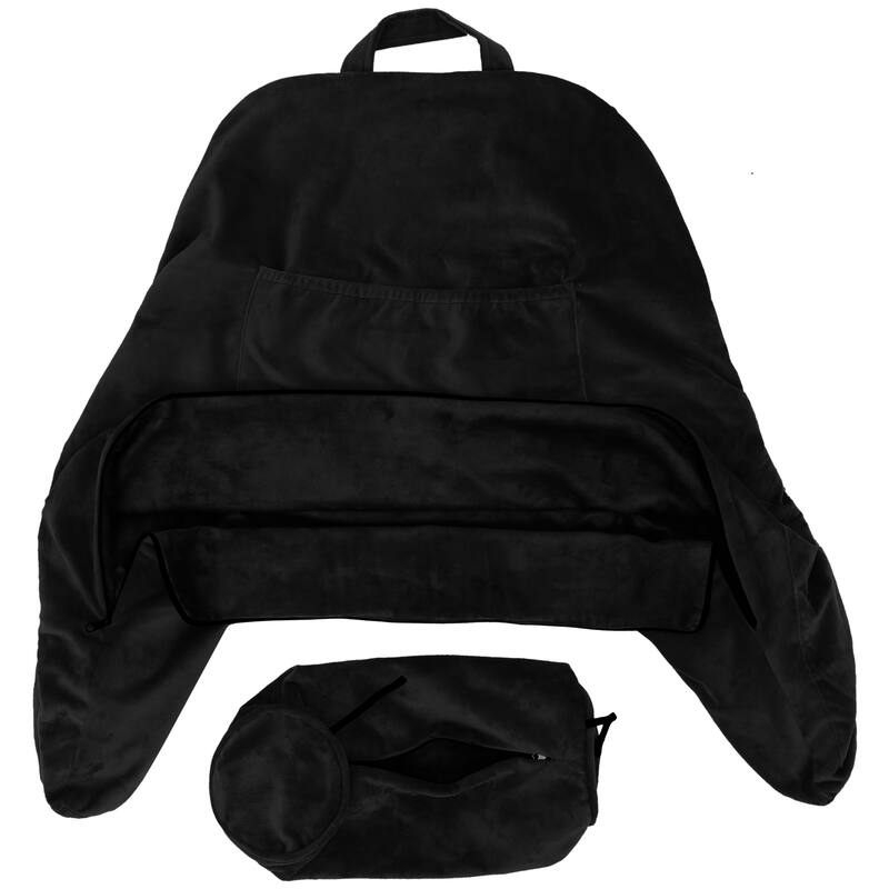 Husband Bedrest Micro-Suede Reading Pillow