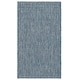 preview thumbnail 127 of 191, SAFAVIEH Courtyard Carolann Indoor/ Outdoor Waterproof Patio Backyard Rug 2'3" x 5' - Navy/Grey