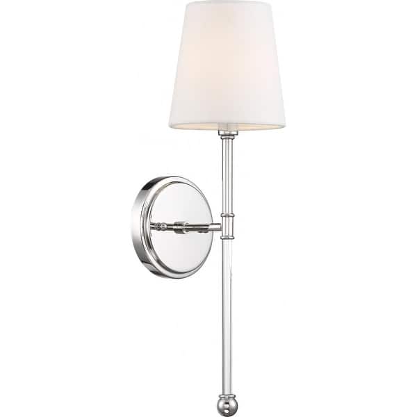 Polished Nickel Bathroom Sconcesnull