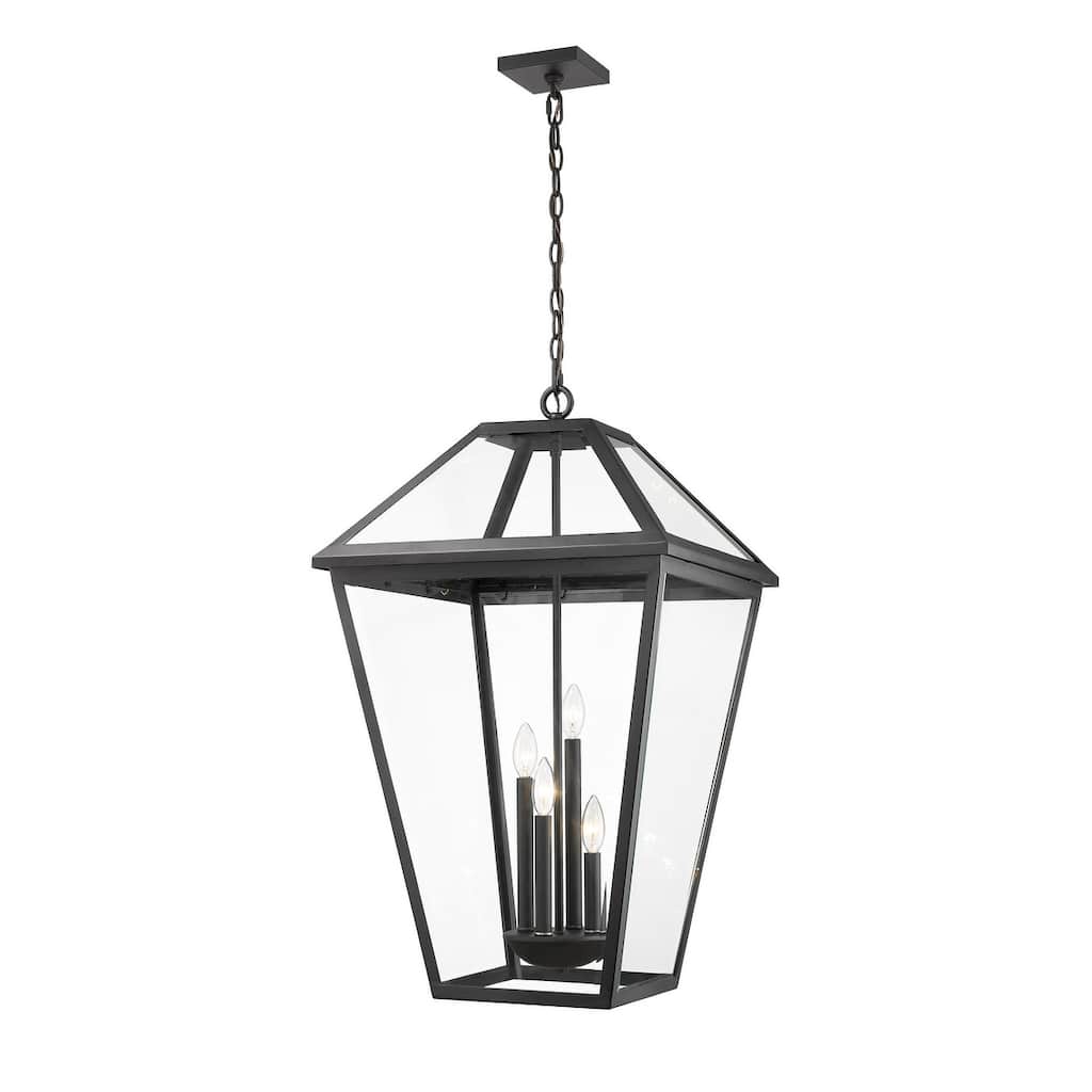 Z-Lite 579CHXLX Talbot 4 Light 20" Wide Semi-Flush Marine Grade