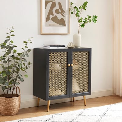 30.8'' W Wood Buffets and Sideboards Storage Cabinet