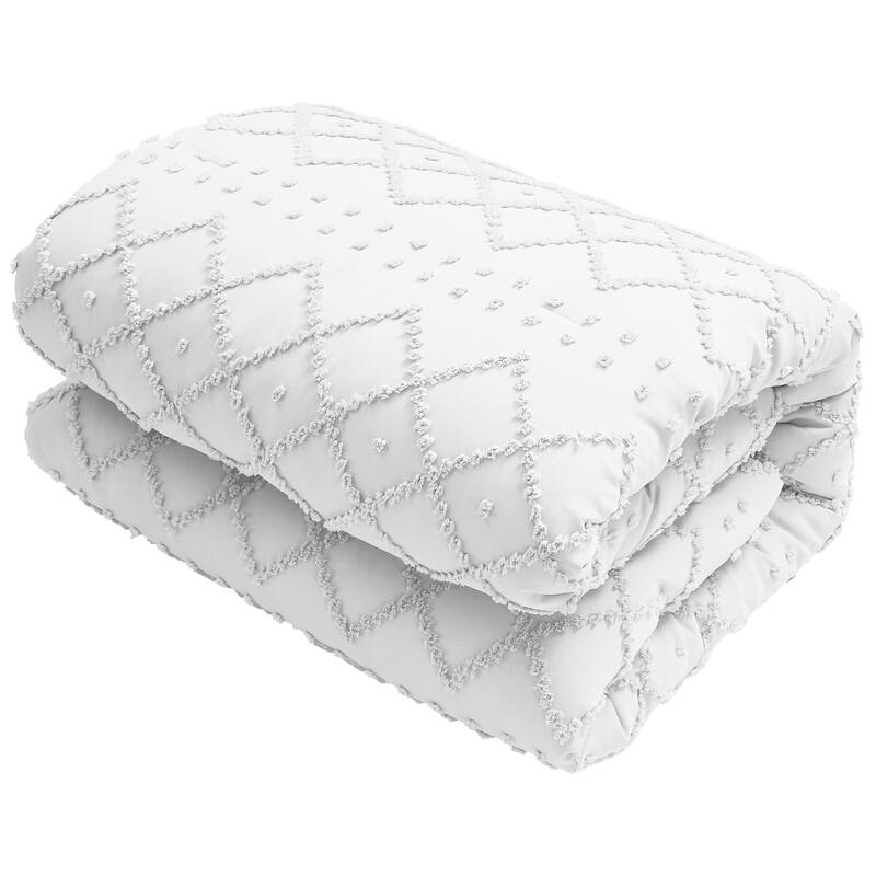 Set of 5/7 Pieces Brushed Comforter Set, Bed-in-a-Bag
