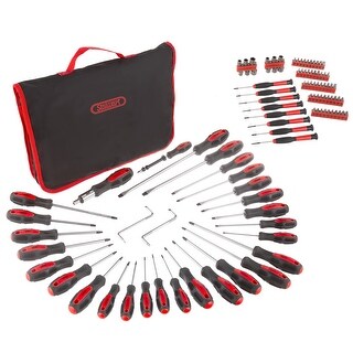 Screwdriver Set - 100-Piece Magnetic Screwdriver Bit Set with Standard ...
