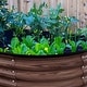 preview thumbnail 10 of 39, VEIKOUS 24''H Galvanized Raised Garden Bed, Durable Outdoor Planter Box with Rust-Resistant Steel