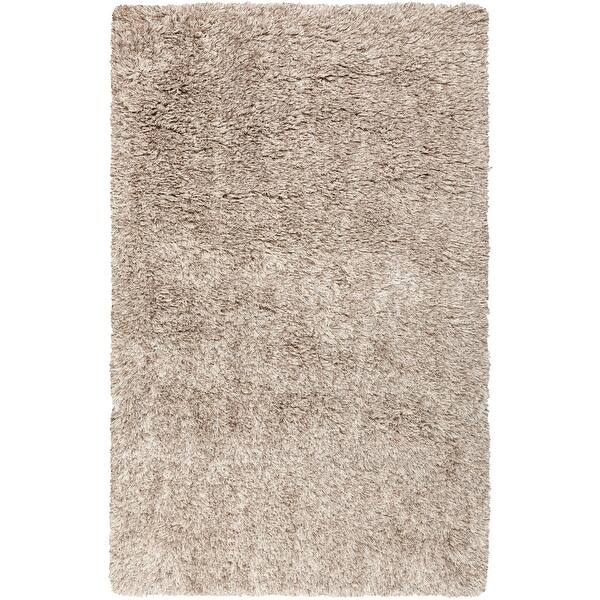 The Curated Nomad Baden Handwoven Wool Soft Shag Area Rug Overstock