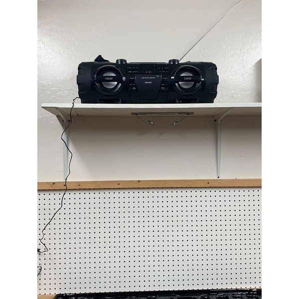 naxa bass reflex boombox