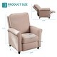 preview thumbnail 21 of 19, Uper Soft And Modern Pushback Recliner