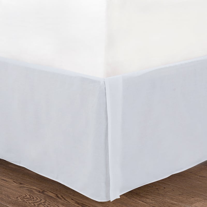 Cozy Line Victorian Medallion Floral Pure Solid White Scalloped Edge 6 Piece Microfiber Daybed Set
