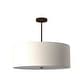 preview thumbnail 5 of 11, EVOLV Textile Classic 24-inch Dark Bronze Drum Pendant