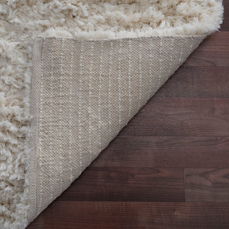 Pasargad Home Paris Shag Hand-woven Shaggy Area Rug